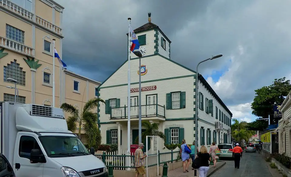 Courthouse in St Maarten